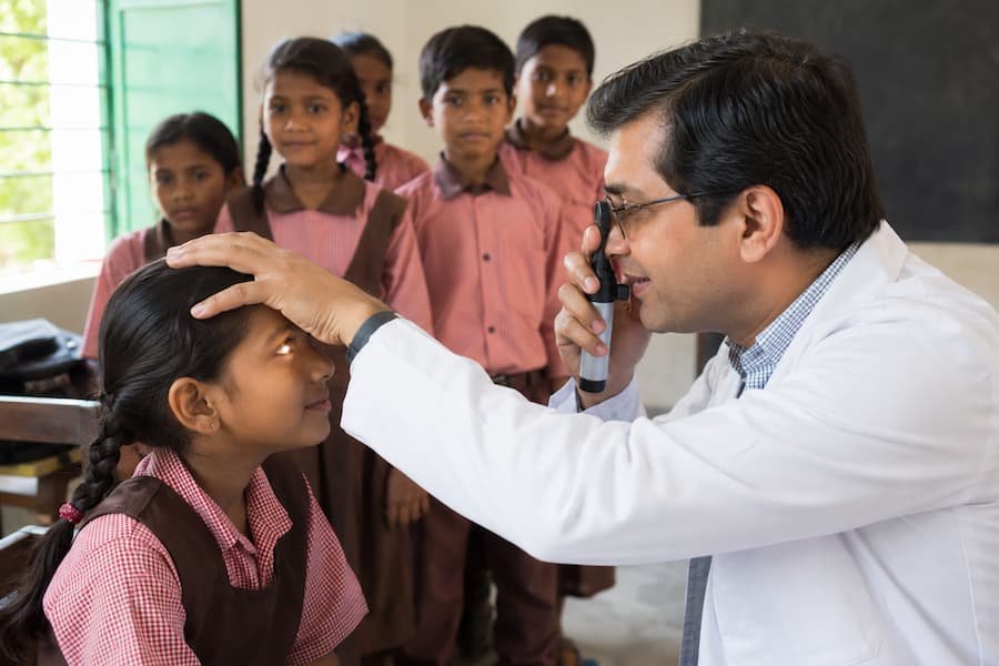 PUSHP School Health Programme — free eye screening for children by MEDICS
