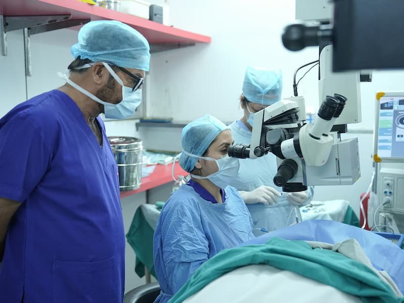 Cataract surgery at MEDICS Eye Centre Aligarh